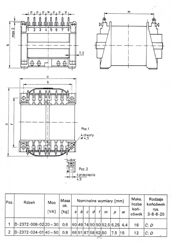 Transformator TS   40/89